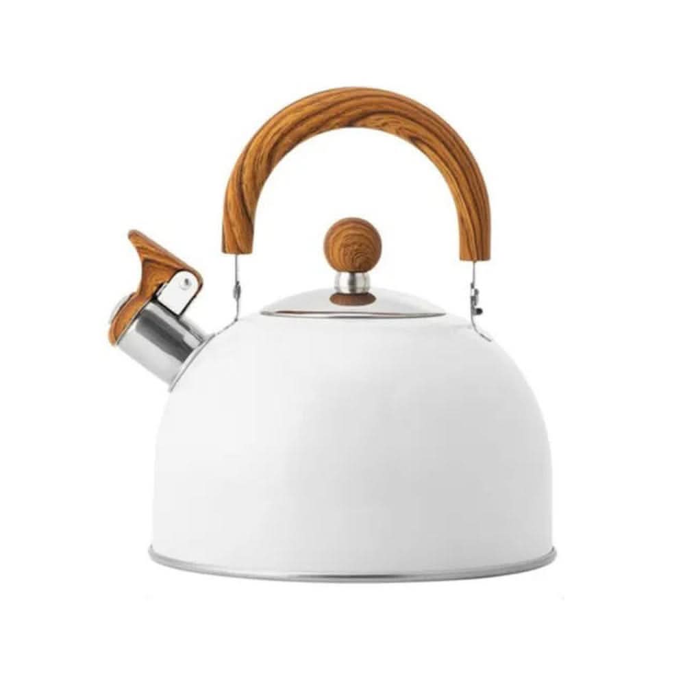 Elegant 3L Whistling Kettle with Heat-Resistant Handle