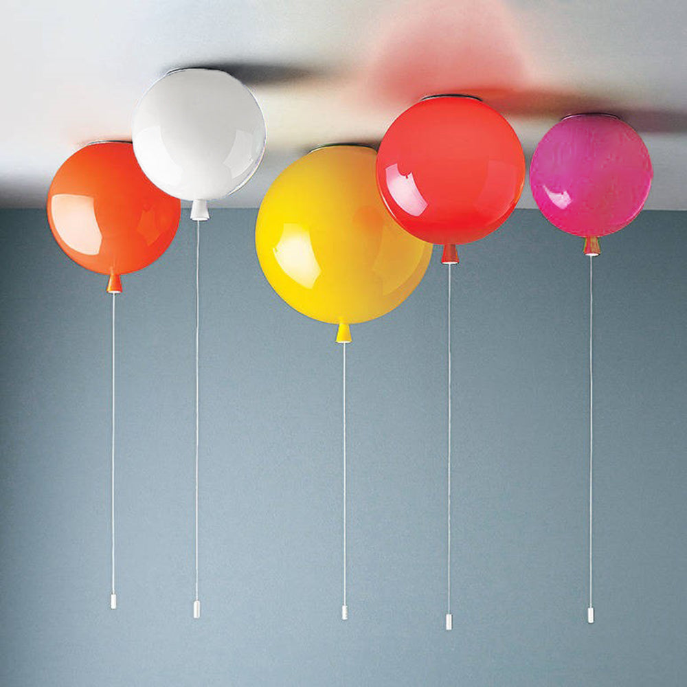 BrightSphere | Sleek LED Balloon Ceiling Light for Cozy Spaces