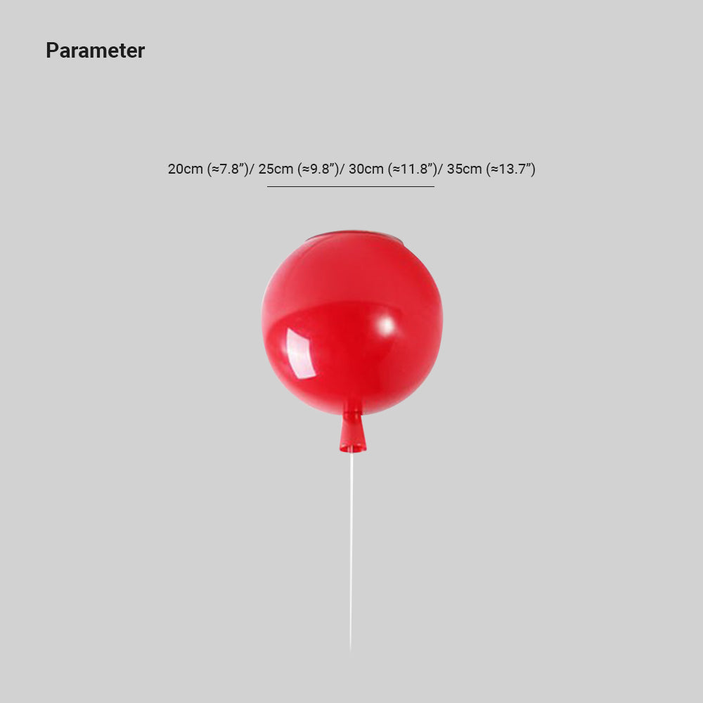 BrightSphere | Sleek LED Balloon Ceiling Light for Cozy Spaces