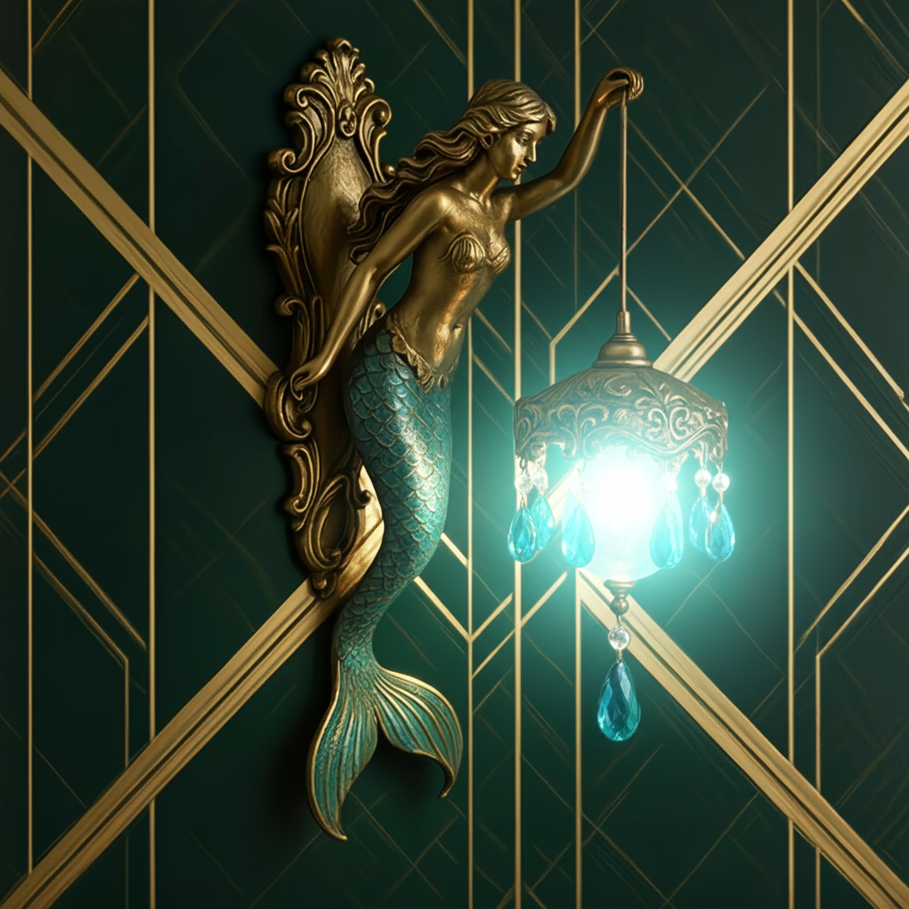NostalgiaGlow – Elegant Vintage Wall Sconce for Ambient Light