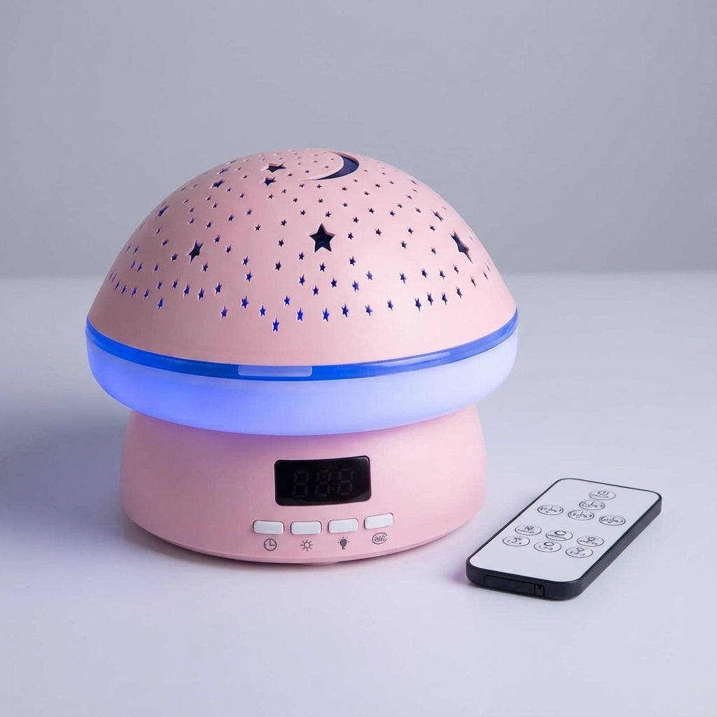 Celestial Dreamer | Ambient Star Projector Lamp with Color Options