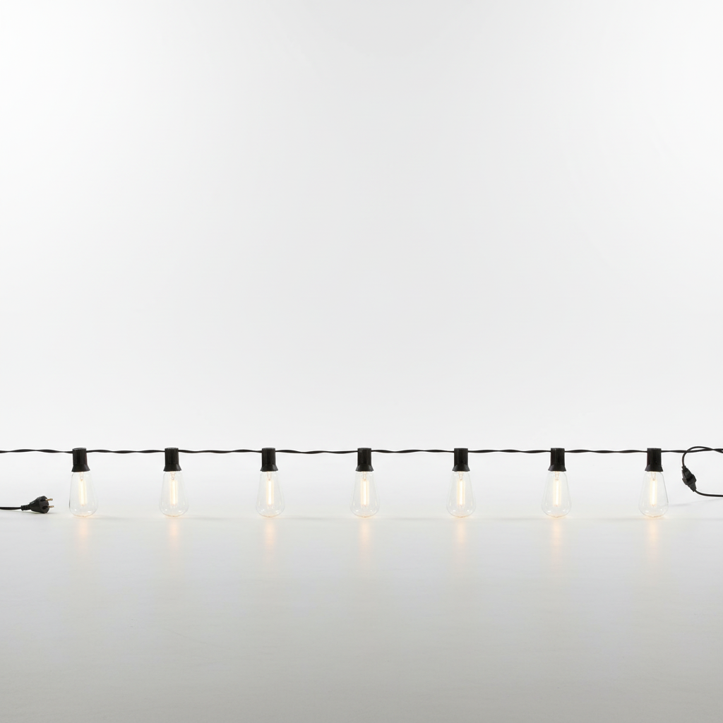 String Lights for Outdoor Patio Illumination