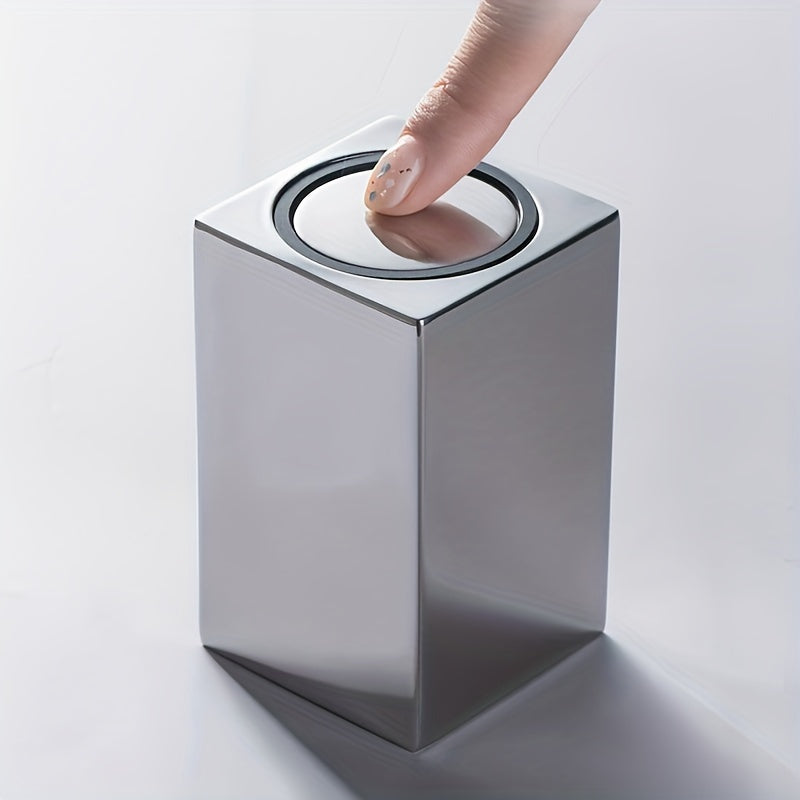 Automatic Stainless Steel Toothpick Holder for Easy Access