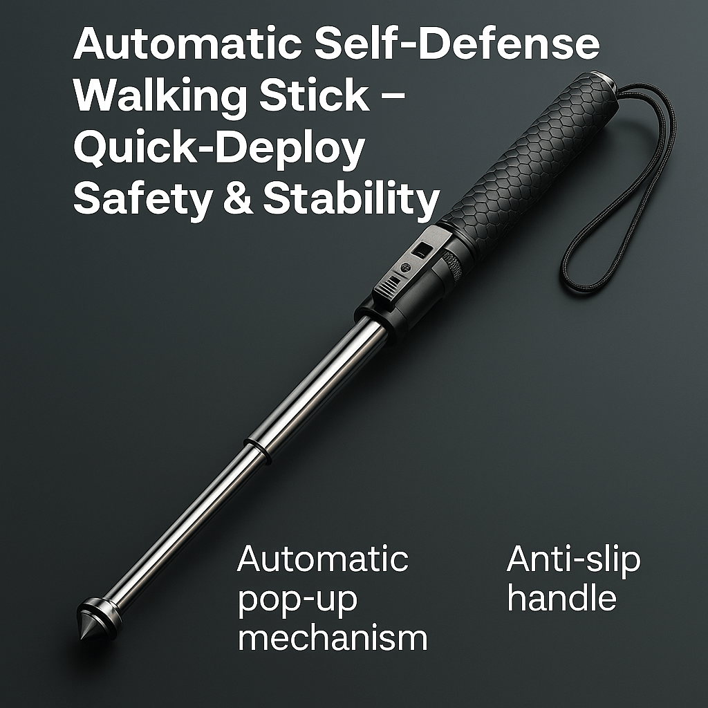 Smart Stability Walking Aid with Instant Deployment Feature