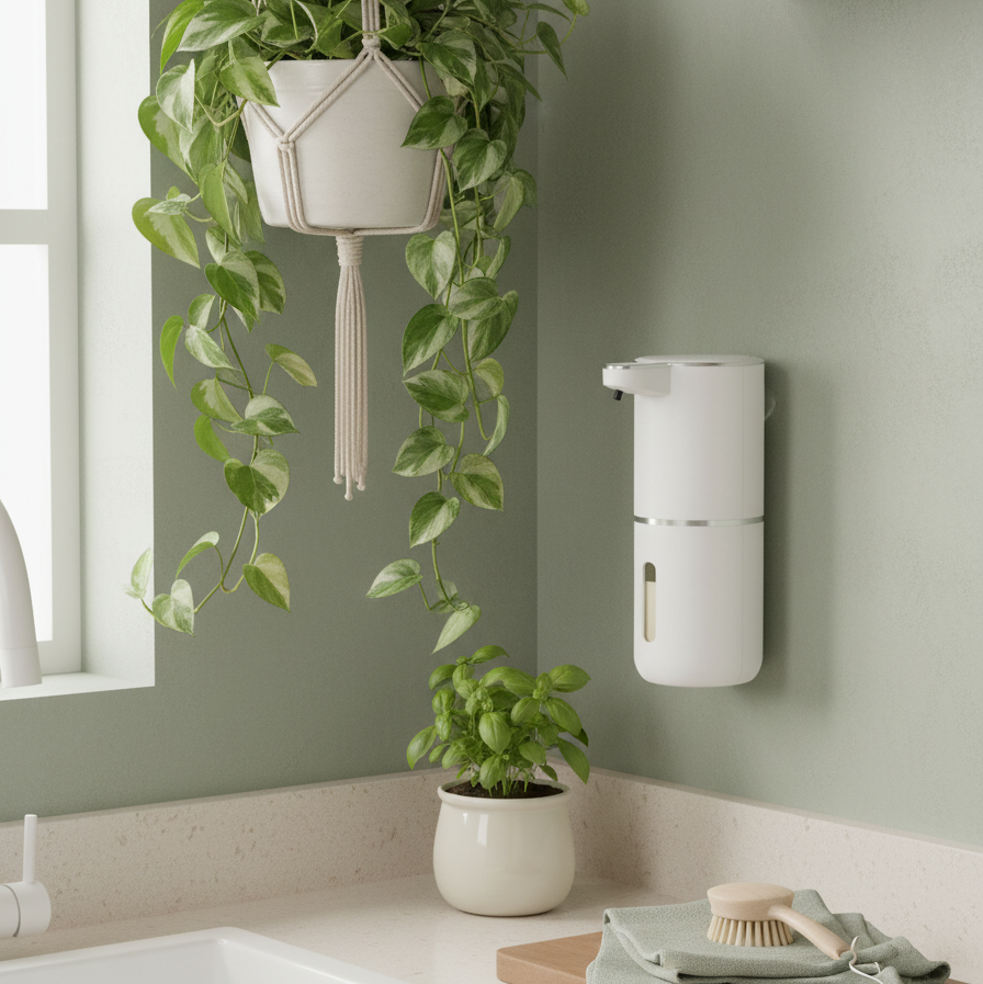 Touchless Soap Dispenser with Adjustable Settings and USB Charging