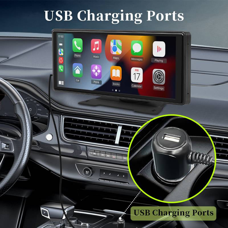 Smart Touchscreen Car Audio System with Bluetooth & Rear Camera