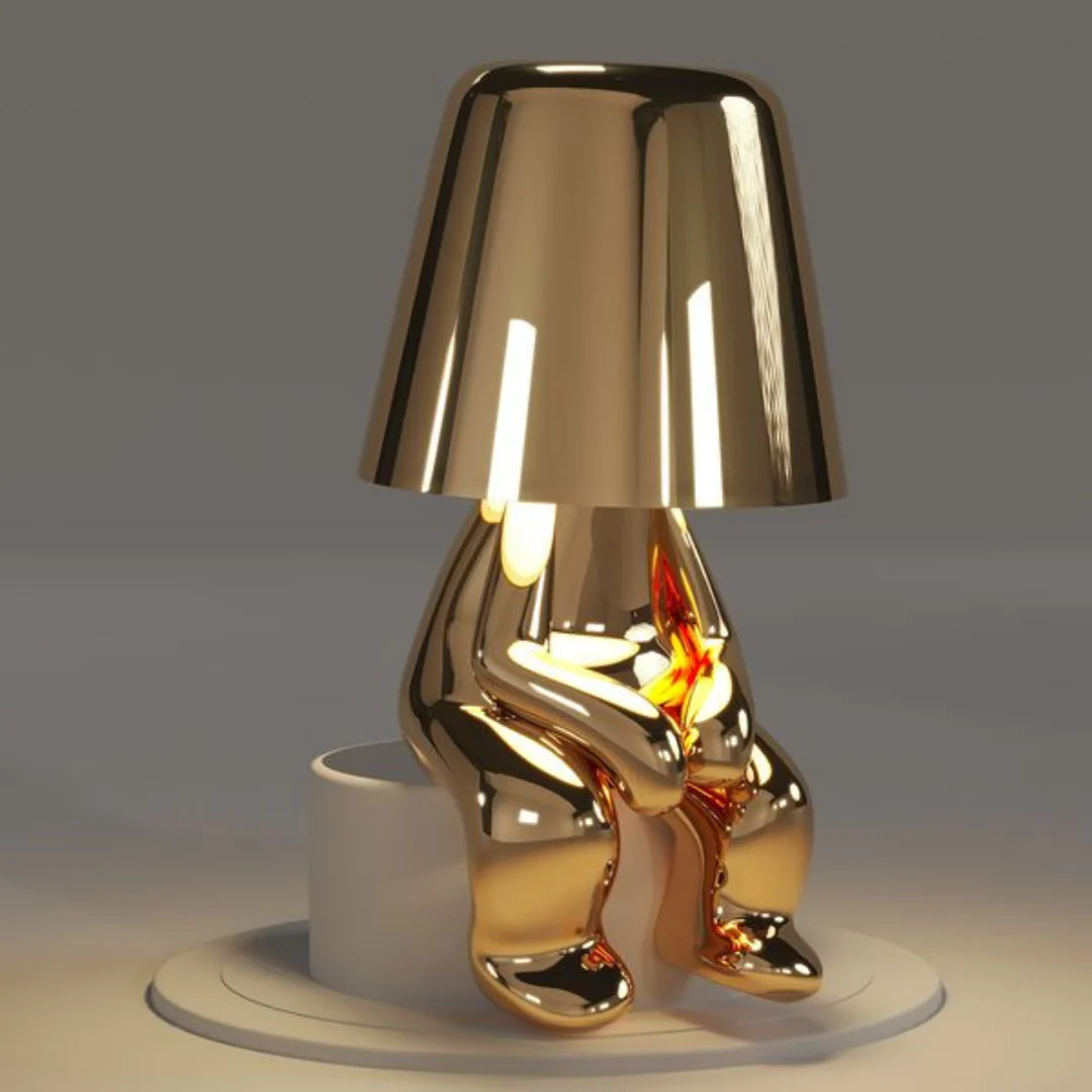Adjustable Brightness Desk Lamp - Fun Design