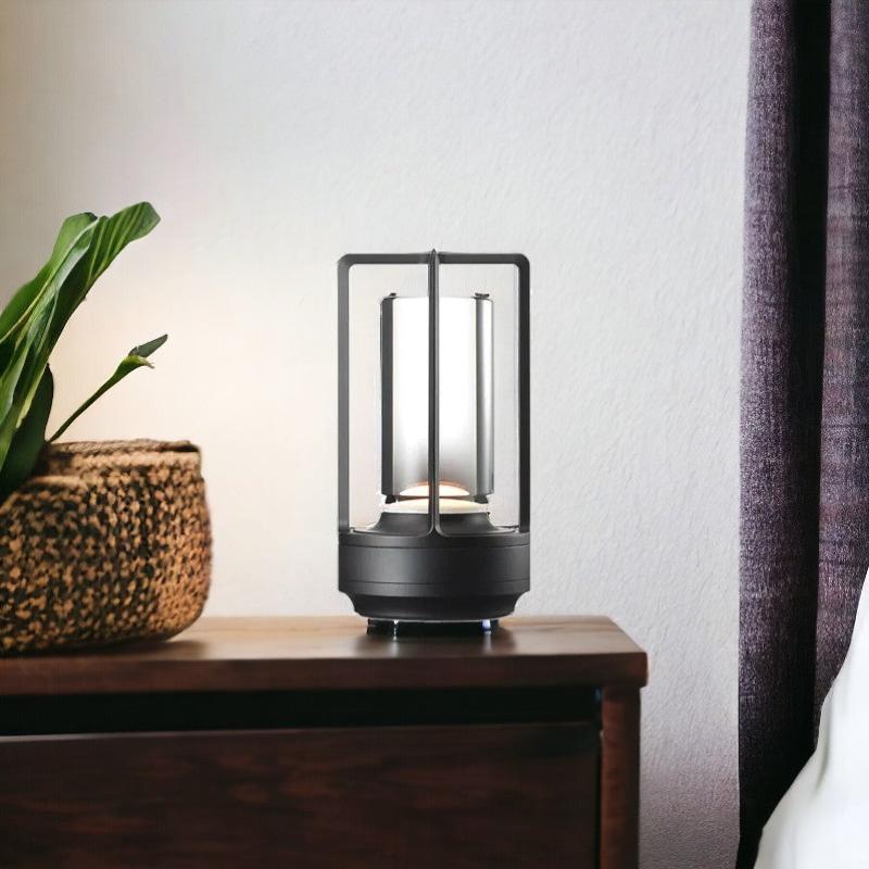 Sleek Touch-Controlled Wireless Table and Nightstand Lamp