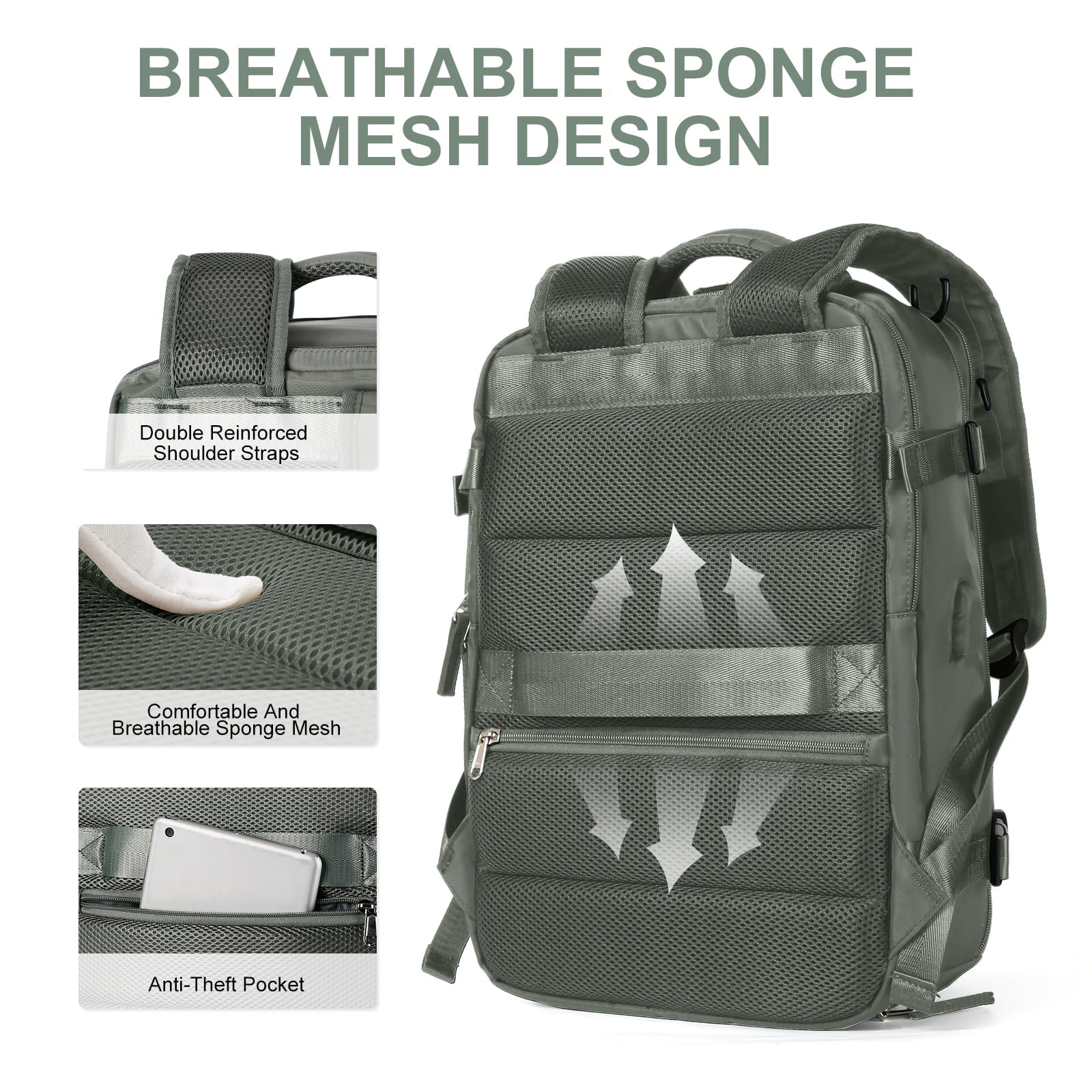 Women's Versatile Waterproof Adventure Backpack