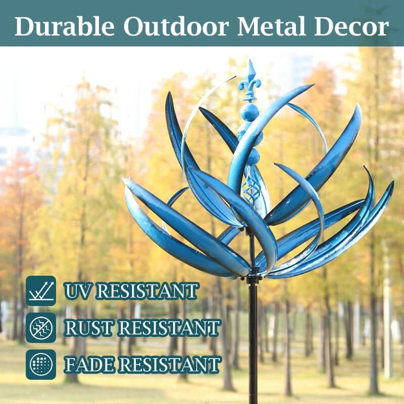 Elegant Outdoor Wind Spinner for Garden and Patio