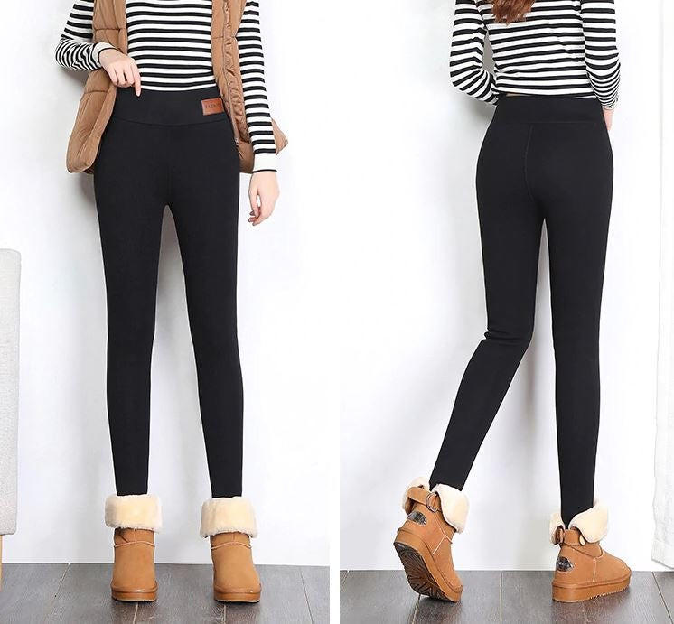 Cozy Women's Fleece-Lined Winter Leggings