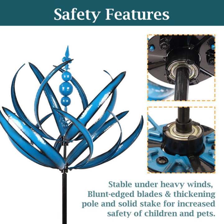 Elegant Outdoor Wind Spinner for Garden and Patio