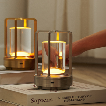 Sleek Touch-Controlled Wireless Table and Nightstand Lamp