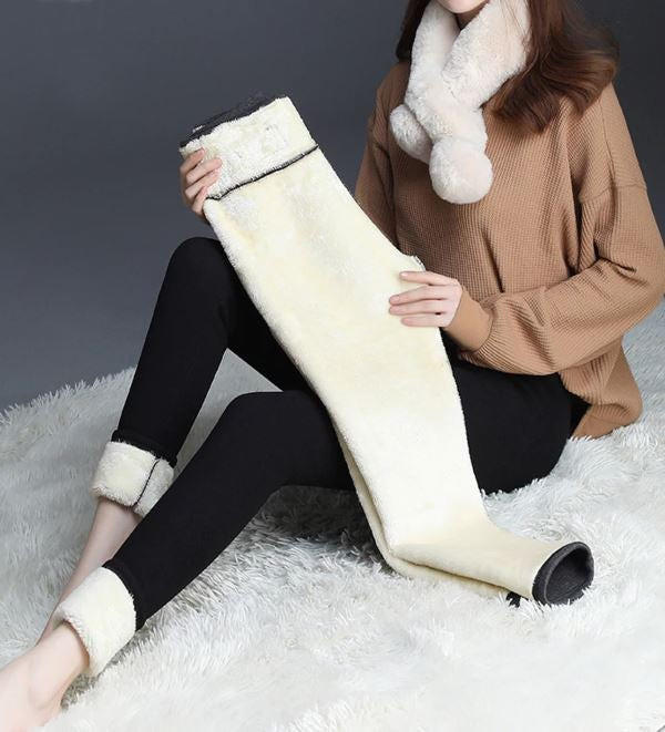 Cozy Women's Fleece-Lined Winter Leggings