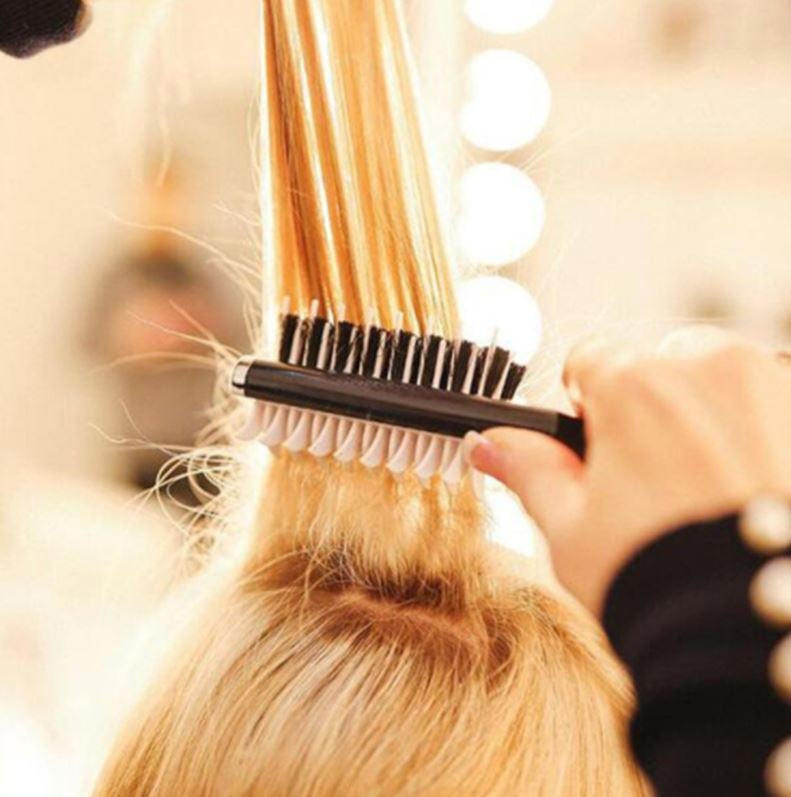 Volumizing Natural Bristle Hair Styling Brush