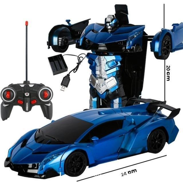 Dual-Function Robot Racer Remote Control Vehicle
