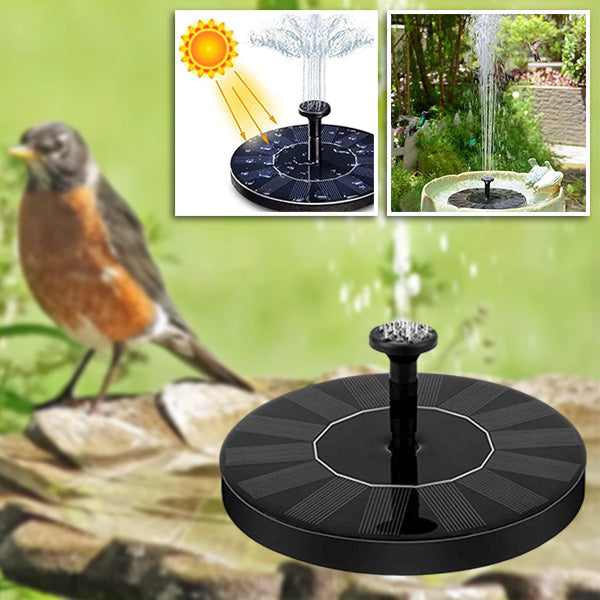 Eco-Friendly Solar Garden Fountain for Vibrant Outdoor Spaces