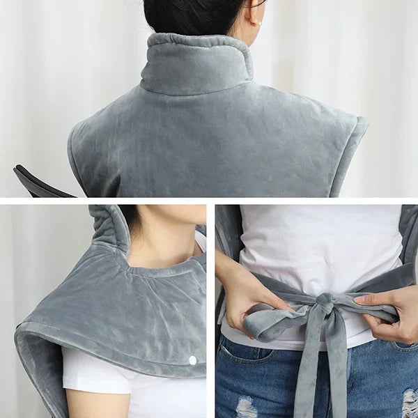 Soothing Electric Heating Pad for Neck and Back Relief