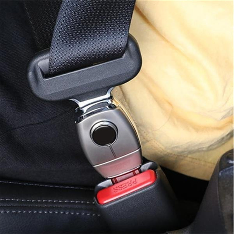 Adjustable Metal Seat Belt Extension for Enhanced Comfort