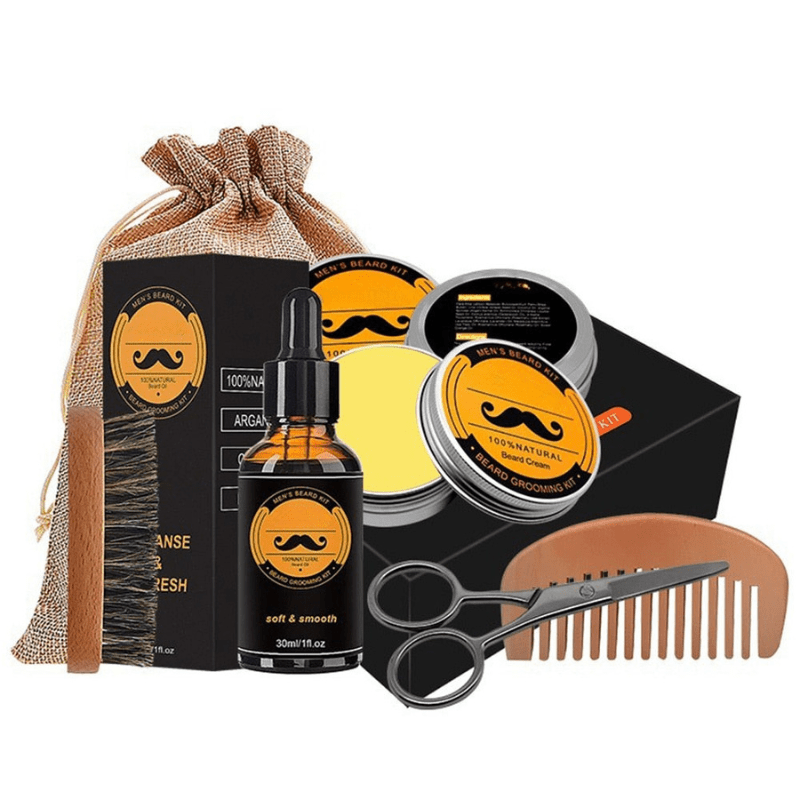 Ultimate Beard Growth Essentials Kit with Skin Stimulating Roller