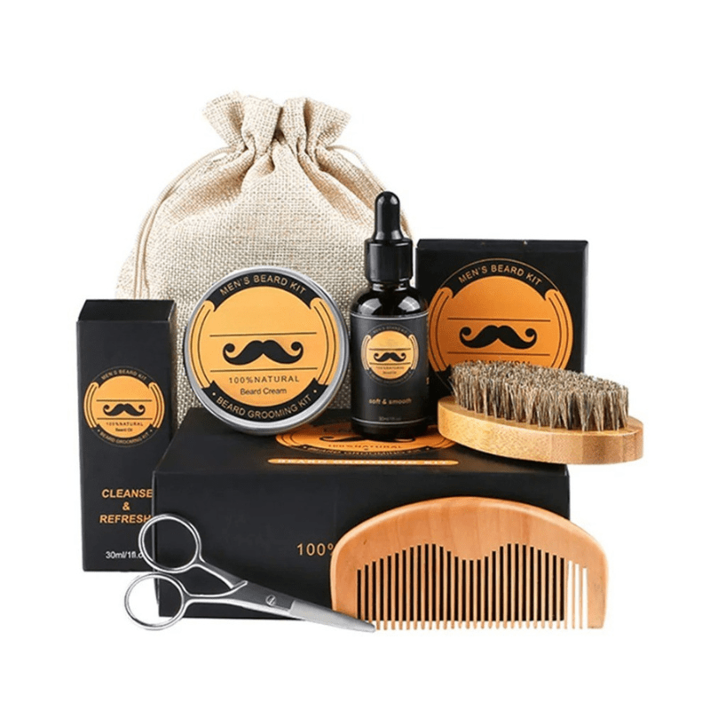 Ultimate Beard Growth Essentials Kit with Skin Stimulating Roller