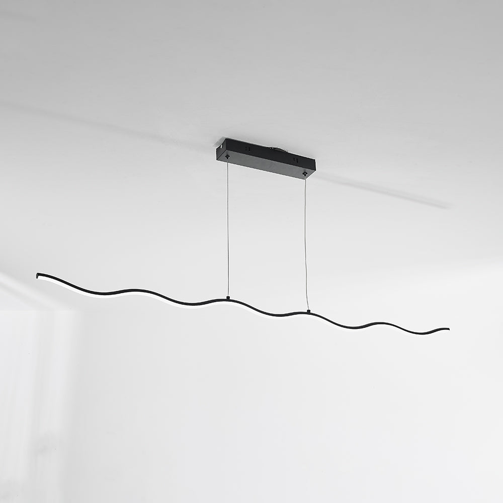 Trendy Wave Design LED Pendant Light