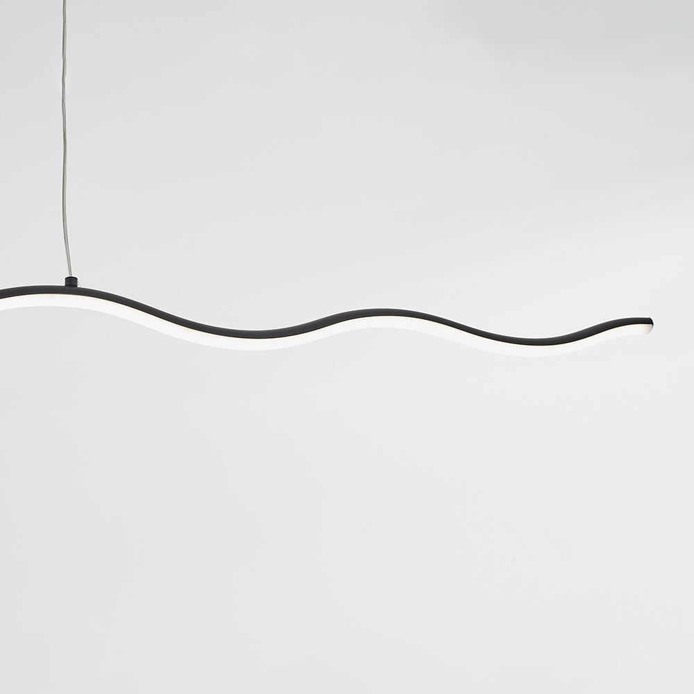 Trendy Wave Design LED Pendant Light