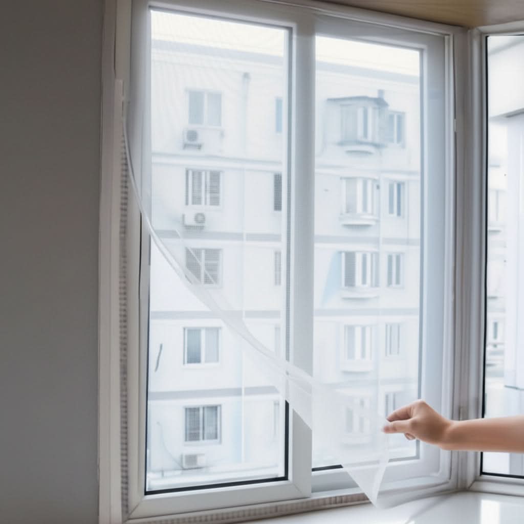 InsectGuard – Window Screen for Fresh Air & Bug Defense