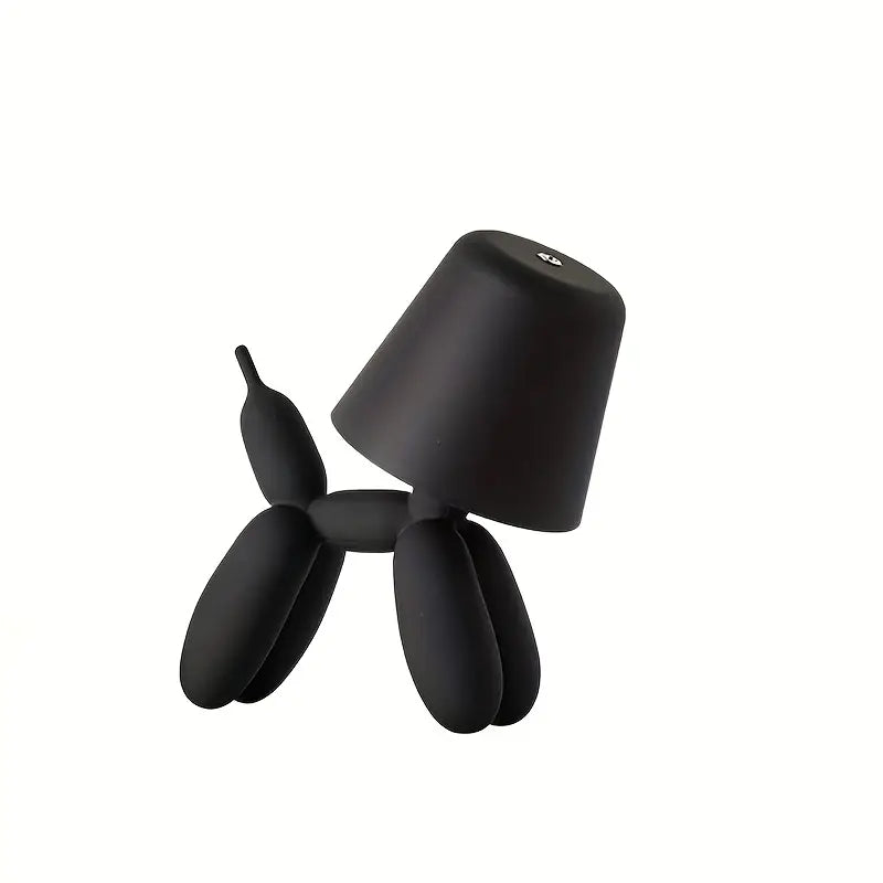 Charming Canine LED Table Lamp - USB Rechargeable & Touch Control