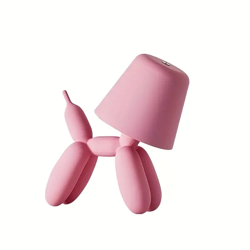 Charming Canine LED Table Lamp - USB Rechargeable & Touch Control