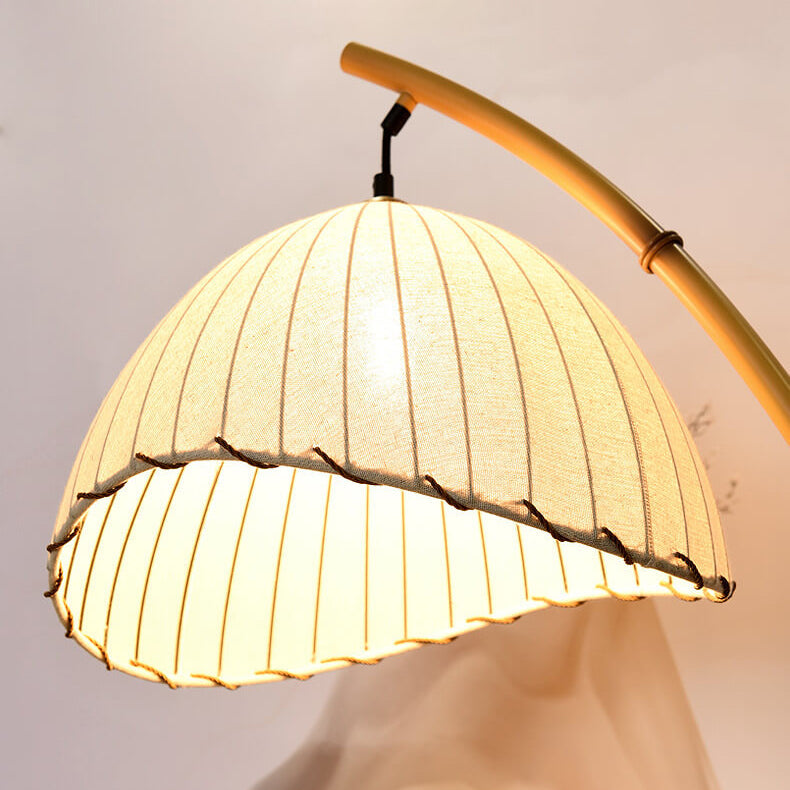 EcoLume | Stylish Modern Floor Lamp with Fabric Shade