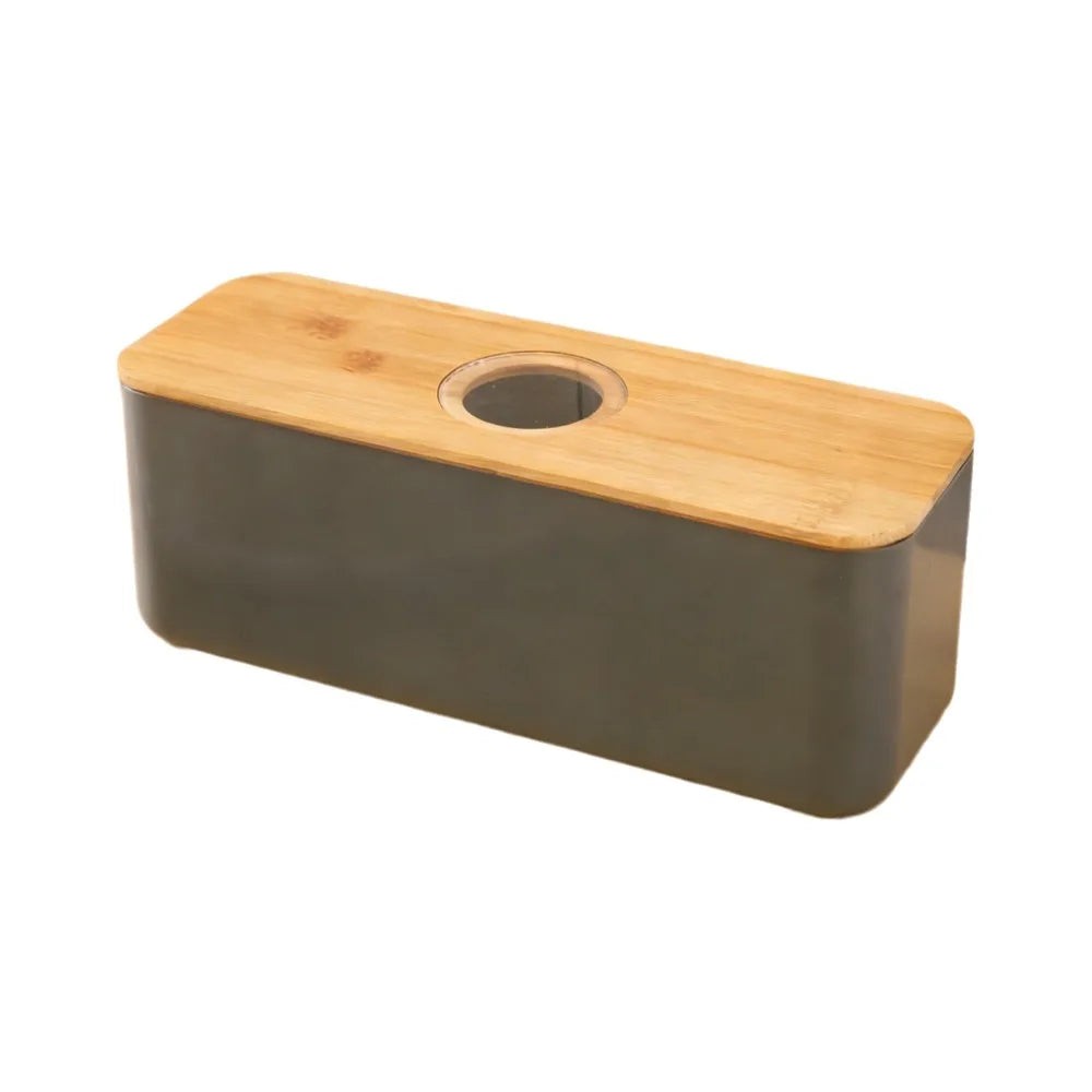 Stylish Kitchen Storage Box with Versatile Cutting Lid