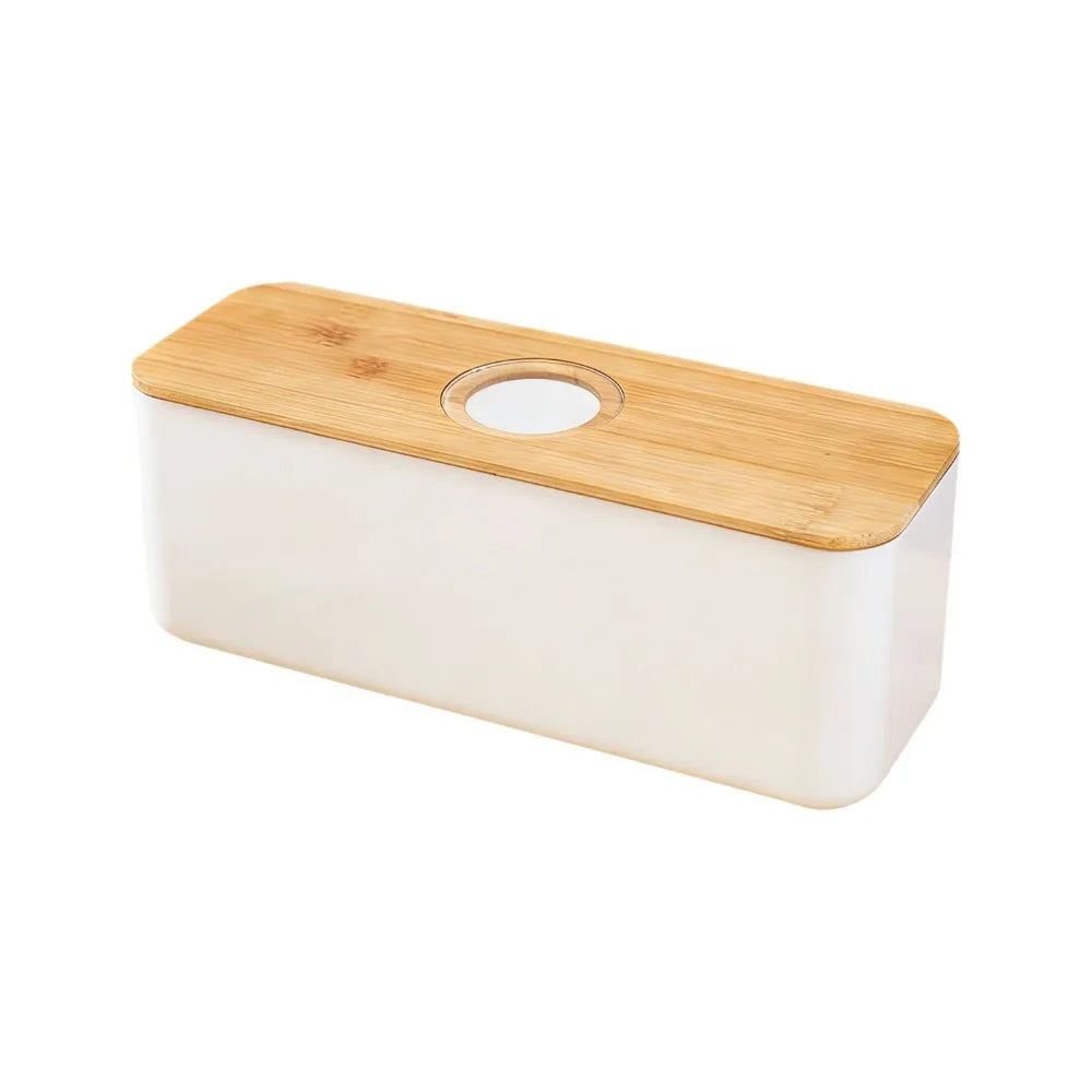 Stylish Kitchen Storage Box with Versatile Cutting Lid