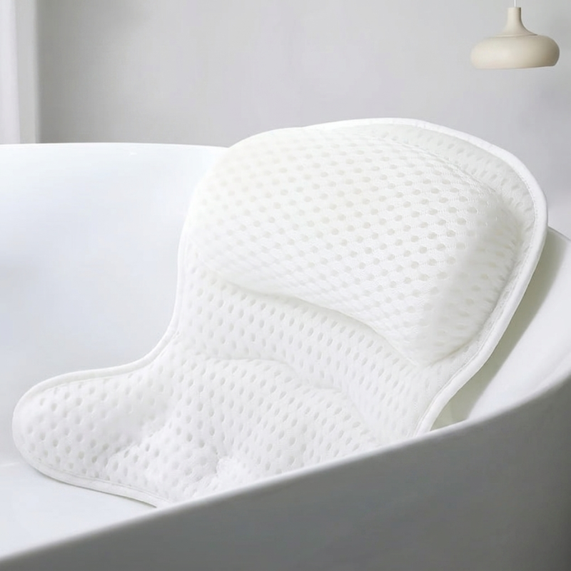 Luxurious Bath Cushion with Suction Cups for Ultimate Comfort