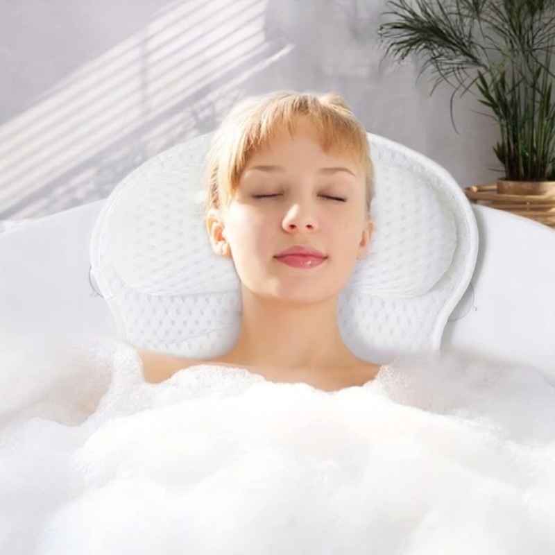 Luxurious Bath Cushion with Suction Cups for Ultimate Comfort
