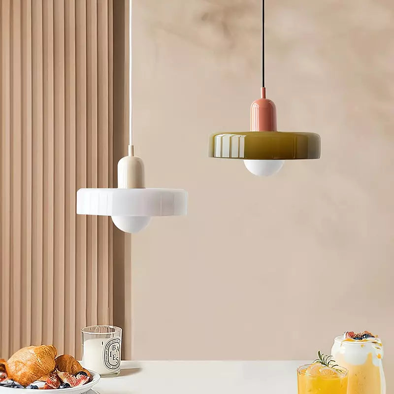 Bauhaus Style Colorful Pendant Light Fixture