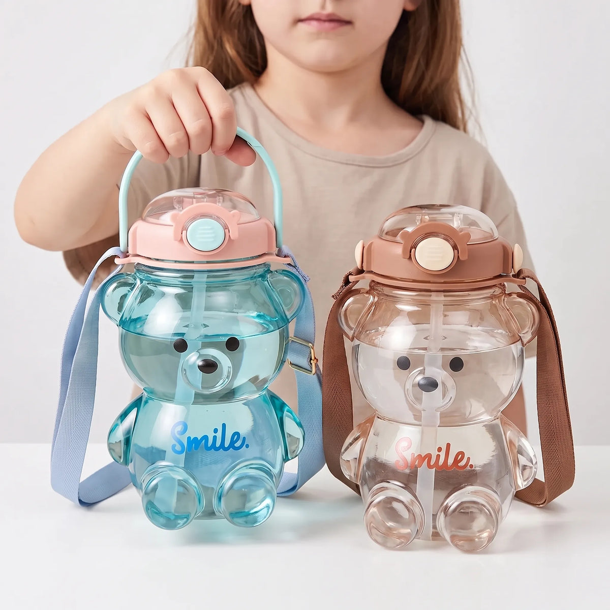 Ursoli Bear Design Water Bottle