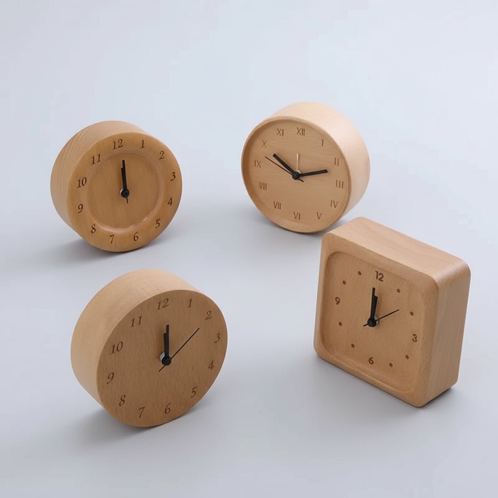 Elegant Silent Alarm Clock for Modern Spaces