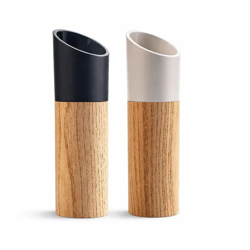 Elegant Manual Spice Grinder Duo with Ergonomic Design