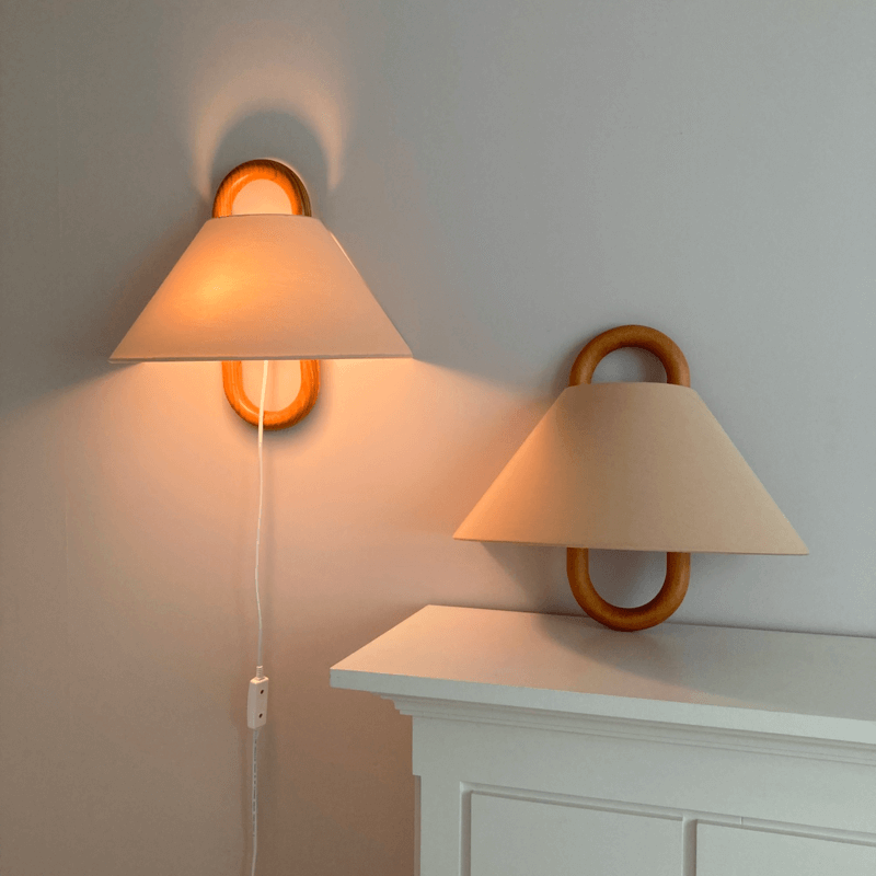 Sophisticated Wood Wall Light | Contemporary Sconce Design