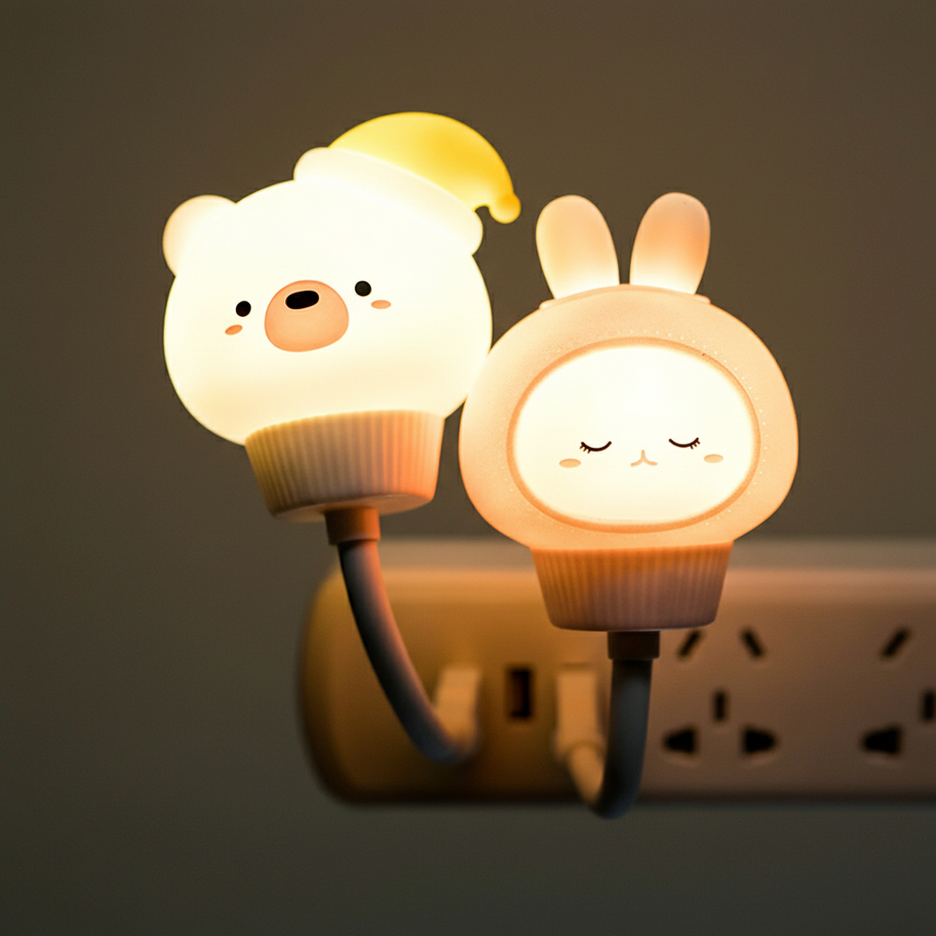 Adjustable Kids' Room Lamp - Soft Glow Lighting