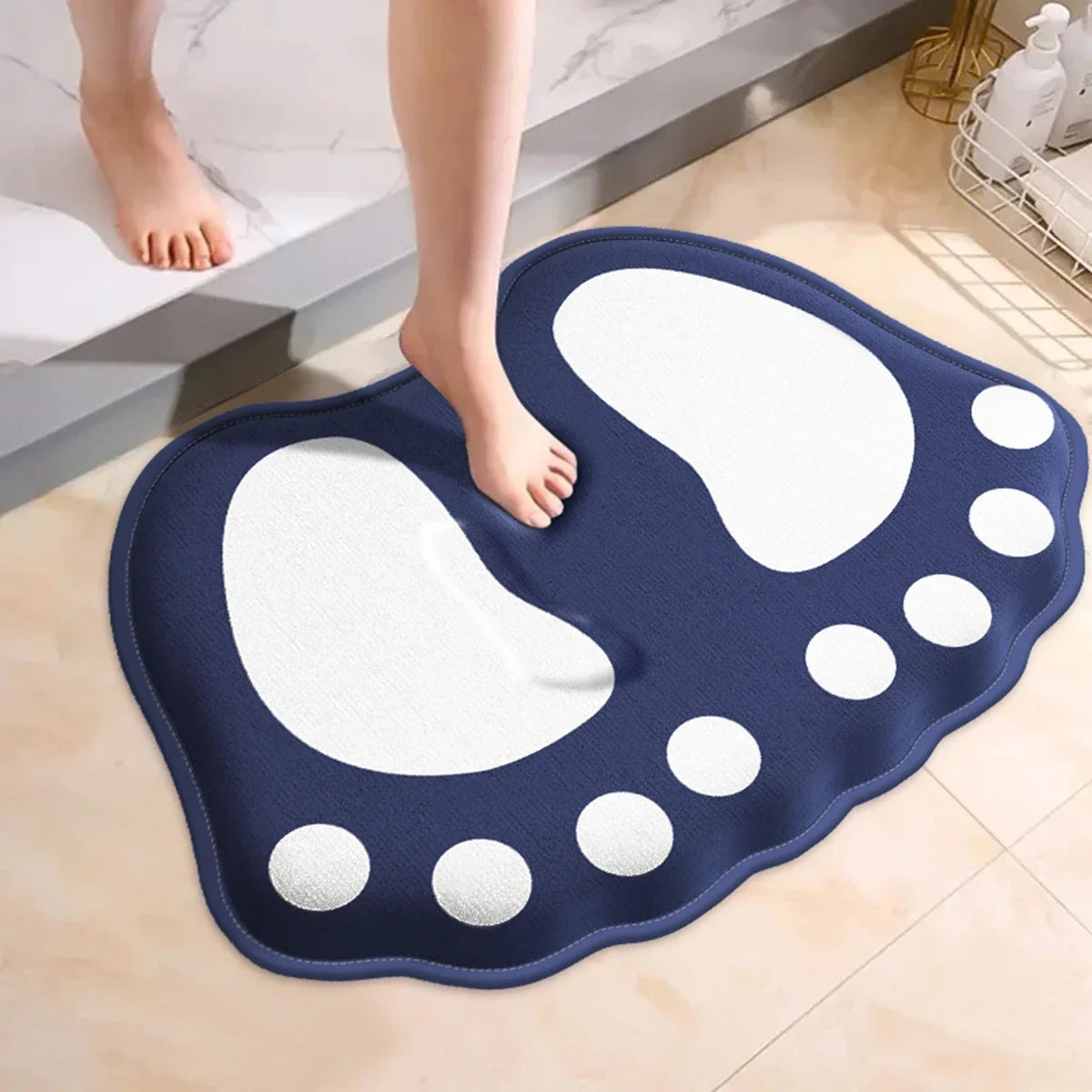 Soft Touch Non-Slip Quick Dry Bathroom Mat