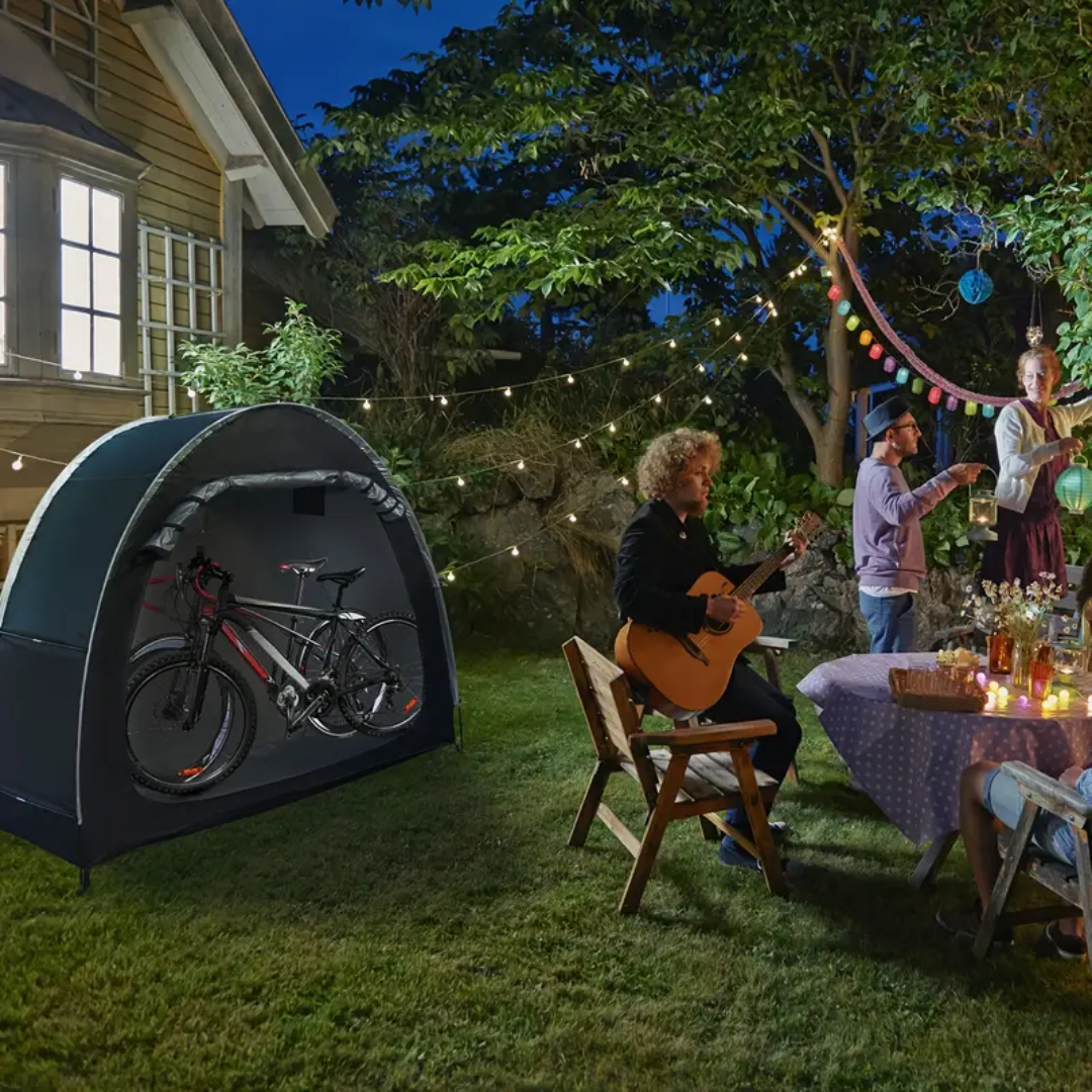 EcoGuard | Durable Weatherproof Bicycle Shelter for 2 Bikes