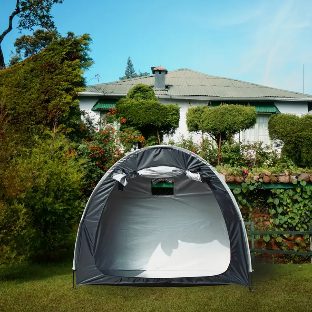 EcoGuard | Durable Weatherproof Bicycle Shelter for 2 Bikes