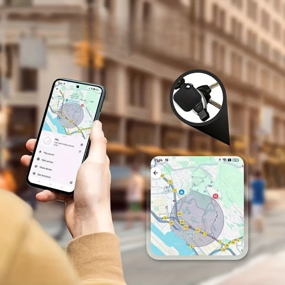 TrackEase Mini – Ultimate Smart Tracker for Android Devices