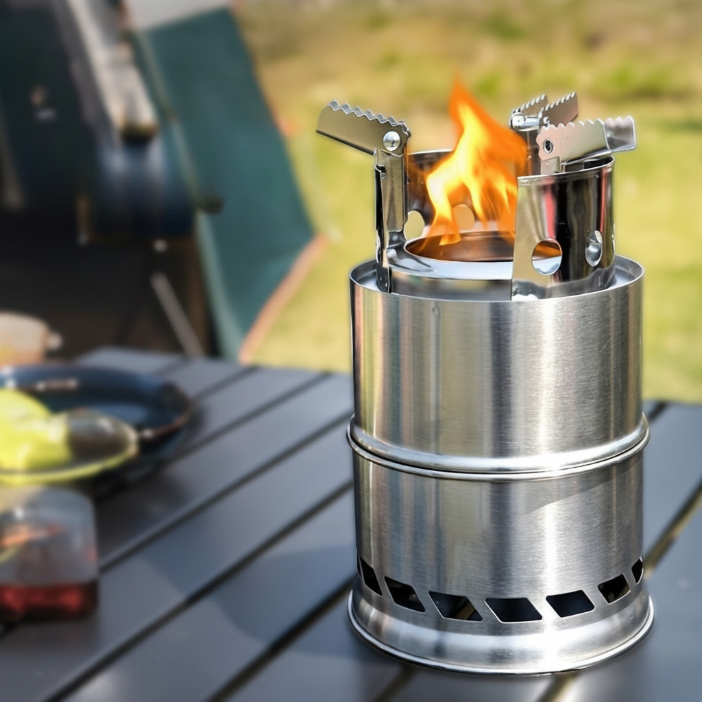 TrailBlaze Portable Wood-Fueled Cooking Stove