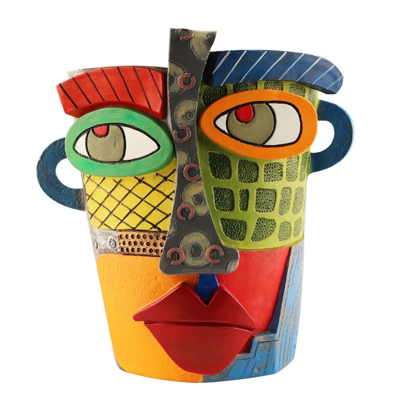 Abstract Art Plant Pot Ornaments - Stylish Home Decor