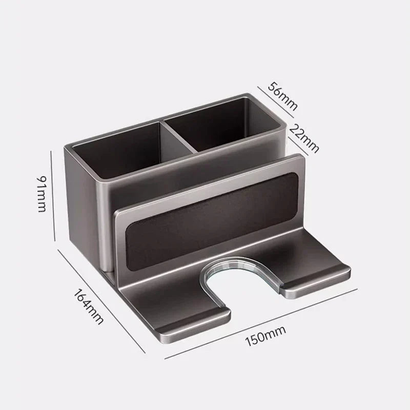 Bath Organizer with Suction-Free Design - BreezeDock
