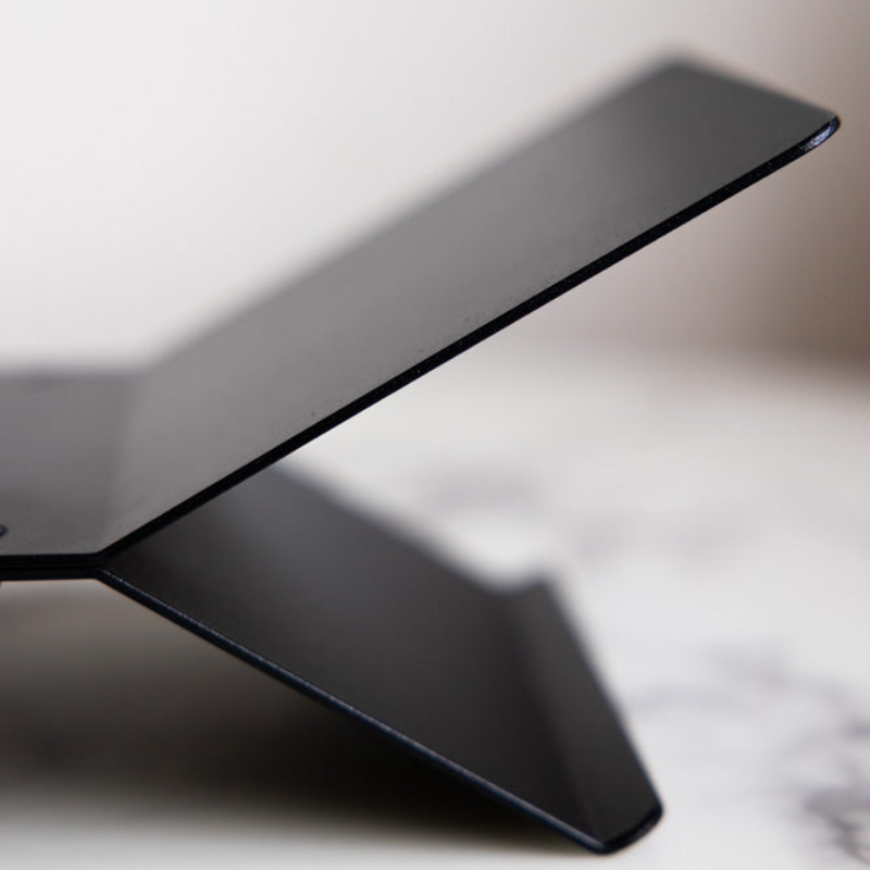 Sleek Iron Book Holder for Home and Office Use