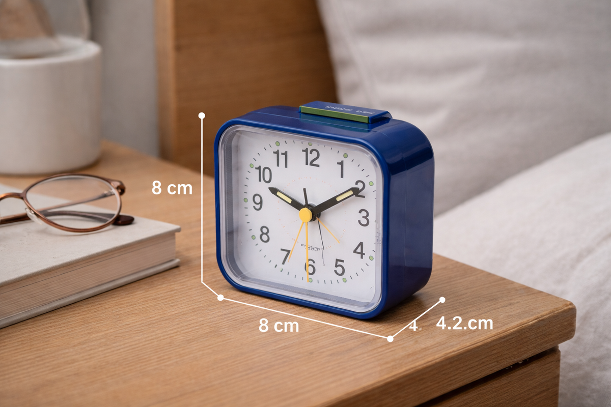 SereneWake | Gentle Light Alarm Clock with Snooze Feature